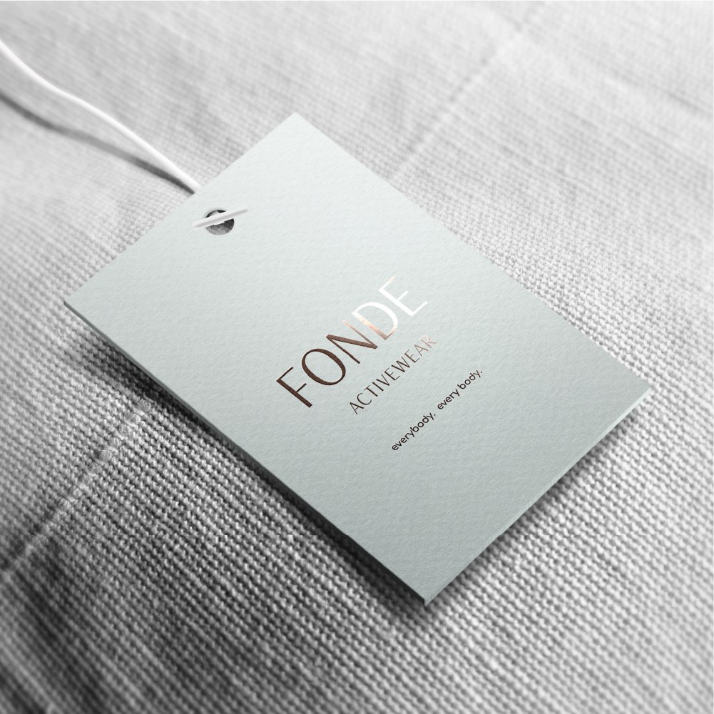 Branding by Made in Cheshire on a swing tag